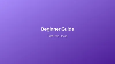 Anvil Quest Beginner Guide - Your First Two Hours